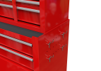 High Capacity Rolling Tool Chest with Wheels and Drawers, 8-Drawer Tool Storage Cabinet--RED