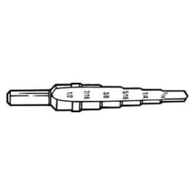 IRWIN 10232 - 2 Unibit HSS Fractional Step Drill Bit