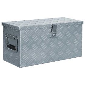 Aluminum Box 24.2"x10.4"x11.8" Silver