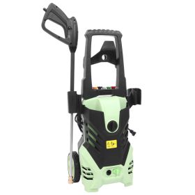 1800W 3000PSI 1.7GPM Electric High Pressure Washer Cleaner Machine Green