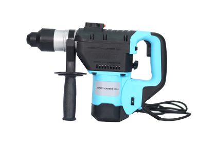 Rotary Hammer 1100W(Blue + Black) 1-1/2" SDS Plus Rotary Hammer Drill 3 Functions