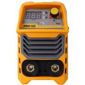 110/220V MMA Welder, 160A Stick ARC Welding Machine IGBT Inverter Digital Display LCD Hot Start Welder with Electrode Holder, Work Clamp