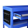 Rolling Tool Cart, Premium 1-Drawer Utility Cart, Heavy Duty Industrial Storage Organizer Mechanic Service Cart with Wheels and Locking System