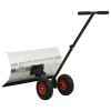 Manual Snow Shovel with Wheels