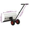 Manual Snow Shovel with Wheels