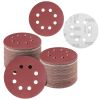 120Pack 5 Inch 8 Hole Round Sandpapers Random Orbital Sander Pads Sanding Discs 2000Grit