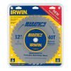 Irwin Marathon 12 in. Dia. x 1 in. Carbide Miter and Table Saw Blade 40 teeth 1 pc